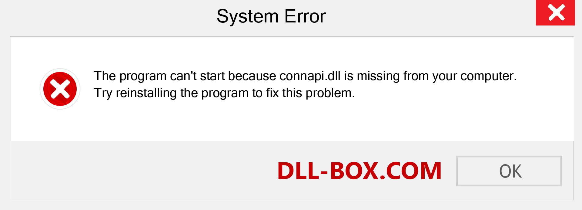  connapi.dll file is missing?. Download for Windows 7, 8, 10 - Fix  connapi dll Missing Error on Windows, photos, images